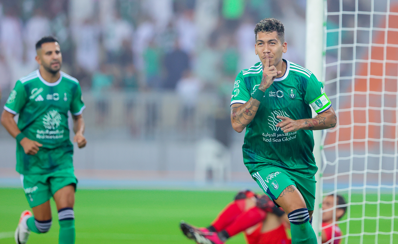 Firmino’s hat-trick led Al-Ahli to victory over Al-Hazm in the Saudi league opener.