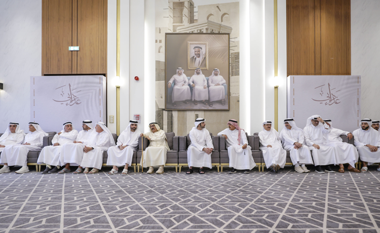 Sheikh Hamdan meets local dignitaries