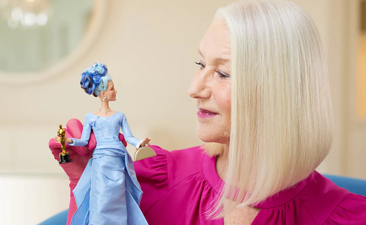 Helen Mirren Gets Her Own Barbie Doll